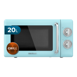 Microondas 20l con grill proclean 3110 retro blue