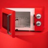 Microondas 20l con grill proclean 3110 retro red