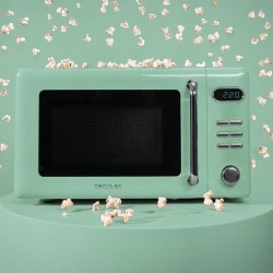 Microondas 20l con grill proclean 5110 retro green