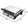 Parrilla Eléctrica Rock'Ngrill Multi 2400 Ultrarapid