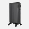 Radiador aceite polonia negro 1500w