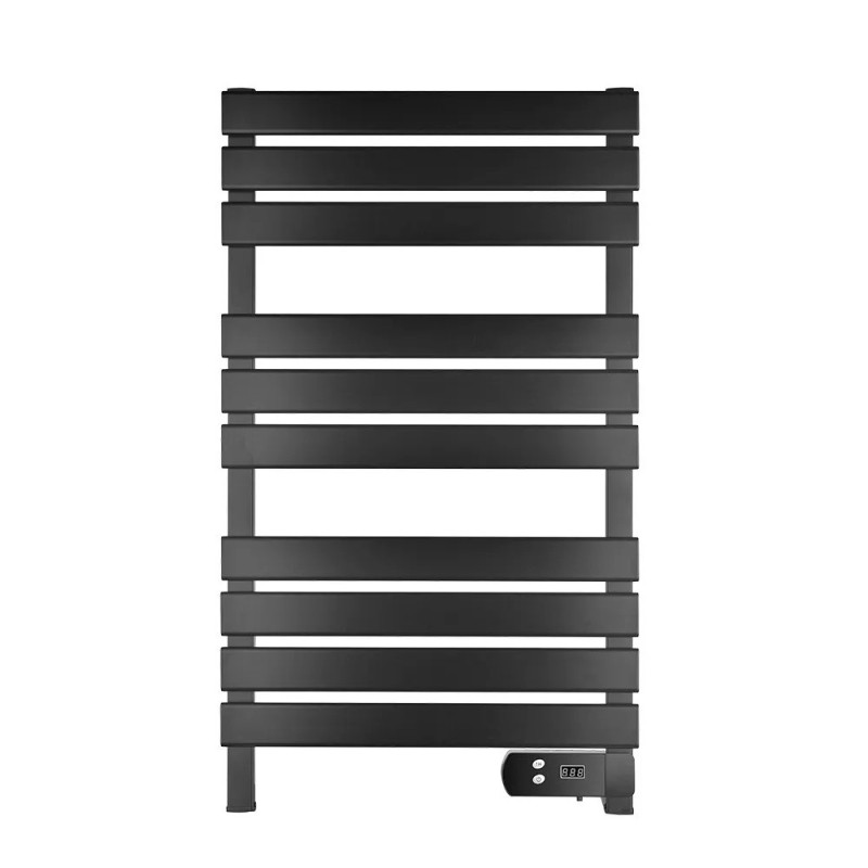 Toallero electrico aluminio jalon negro 450w