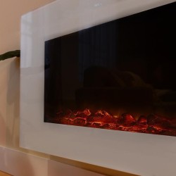 Chimenea elÈctrica ReadyWarm 2690 Flames Connected White