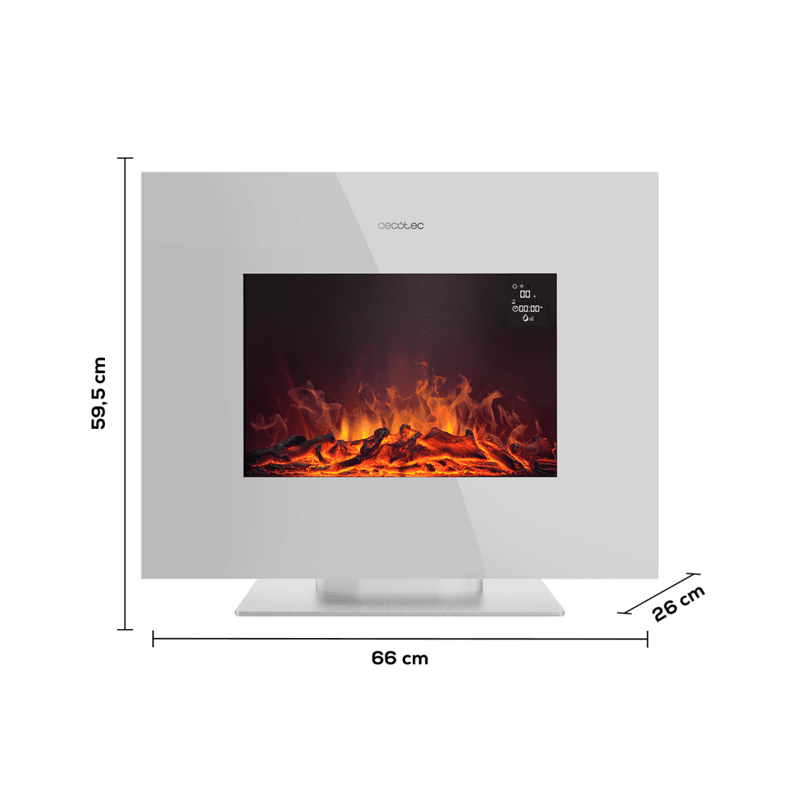 Chimenea elÈctrica ReadyWarm 2700 Design Flames White