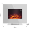 Chimenea elÈctrica ReadyWarm 2700 Design Flames White