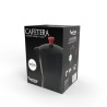 CAFETERA ALUMINIO NEGRA 6 TAZAS