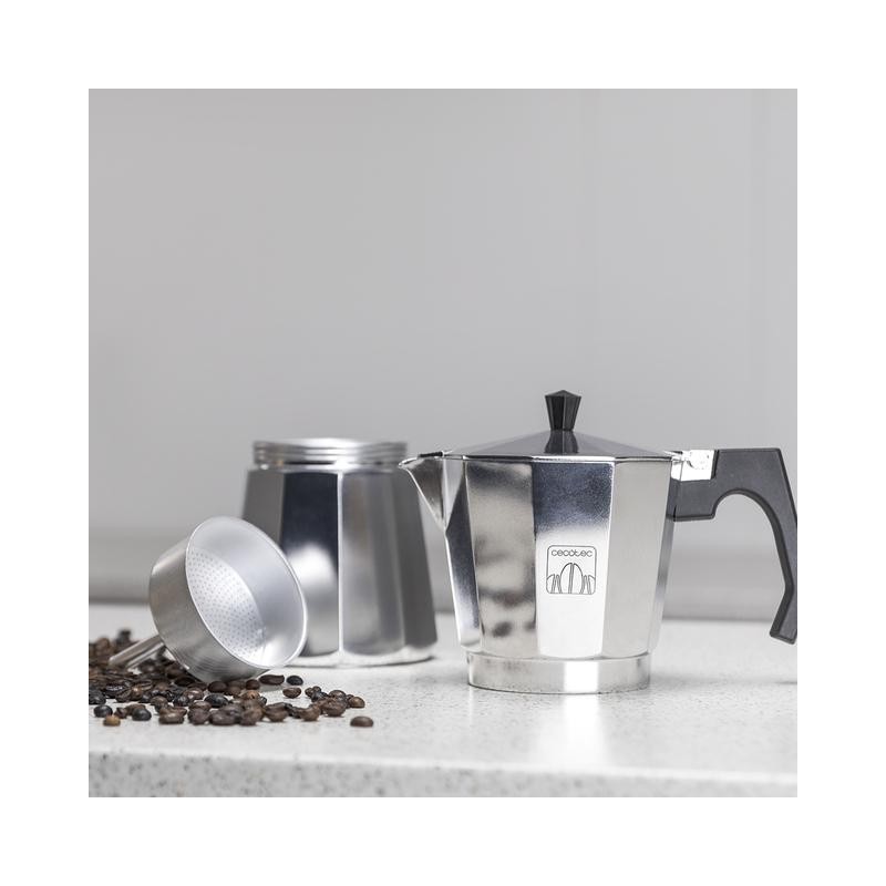 Cafetera Moka De Aluminio Cumbia Mimoka 600 Shiny