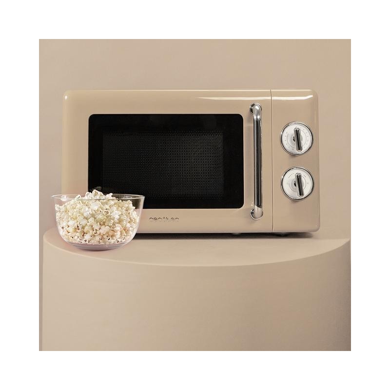 Microondas 20l con grill proclean 3110 retro beige