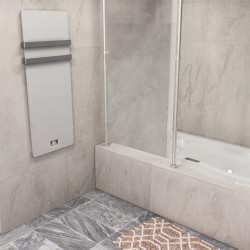 Toallero eléctrico 9790 cristal towel cecotec