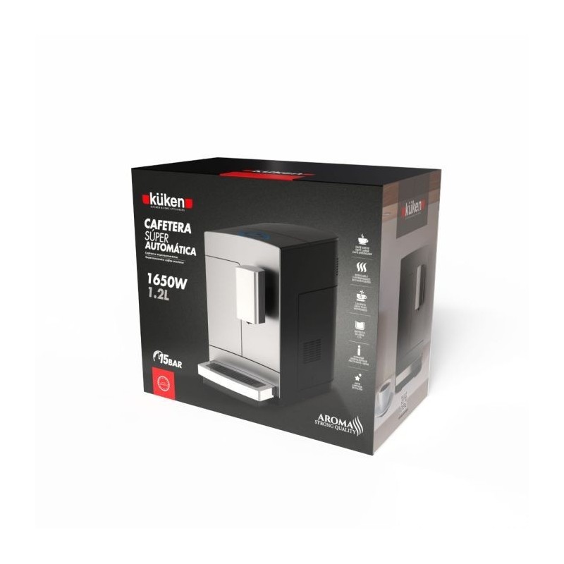 CAFETERA SUPERAUTOMATICA 1650W. KUKEN