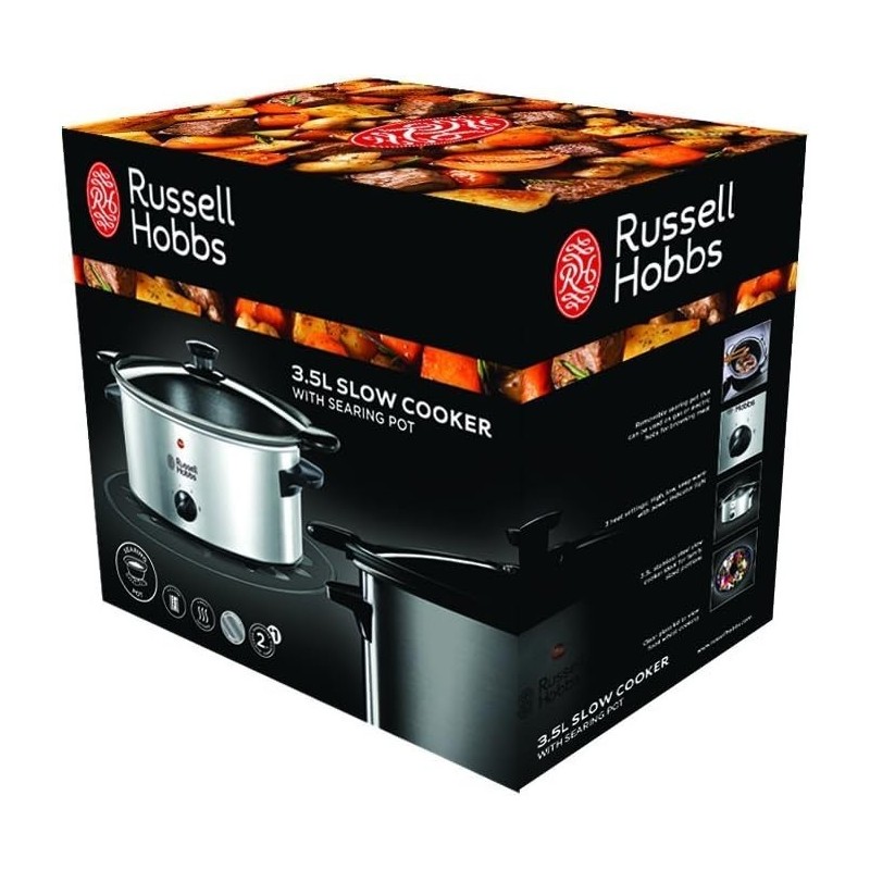 Russell Hobbs Olla de Cocción Lenta Cook@Home - Capacidad 3,5 L