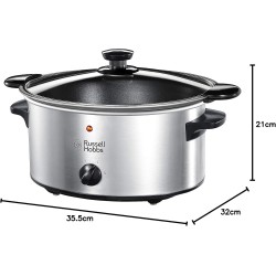 Russell Hobbs Olla de Cocción Lenta Cook@Home - Capacidad 3,5 L