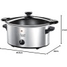 Russell Hobbs Olla de Cocción Lenta Cook@Home - Capacidad 3,5 L