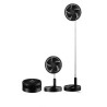 VENTILADOR PORTATIL GALAN NEGRO 10W