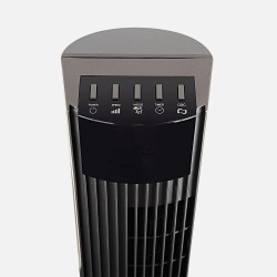 VENTILADOR DE TORRE PRINCIPE PLATA 3VEL 50W REMOTO