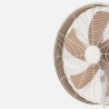 VENTILADOR DE PIE ALCAÑIZ BLANCO/HAYA 50W
