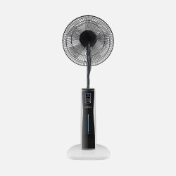 VENTILADOR DE PIE CORVO BLAN/NEGRO 75W