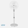 VENTILADOR DE PIE BISE BLANCO 45W