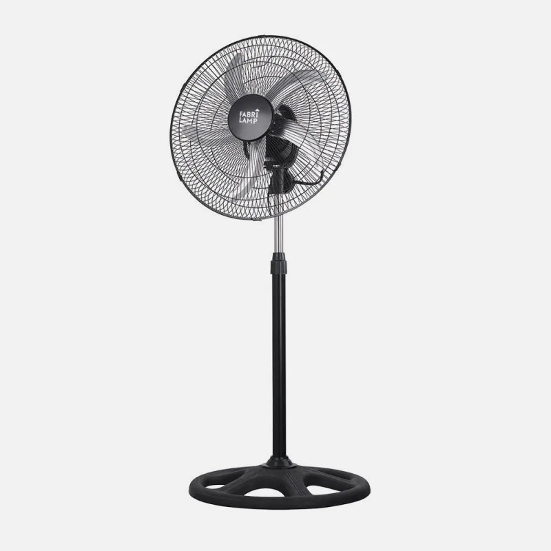 VENTILADOR DE PIE REFORZADO NEGRO 75W