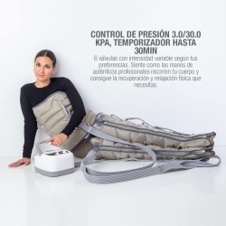 Presoterapia para piernas y pies