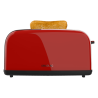 Tostador vertical Toastin' time 850 Red Long Lite
