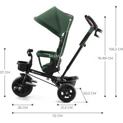 Triciclo plegable