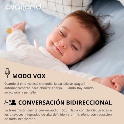 Vigilabebes con camara 360º