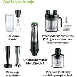 Batidora de mano Minipimer 9