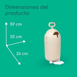 Contenedor de pañales bebeconfort