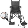 PEPE Mobility Silla de Ruedas Plegable Ligera