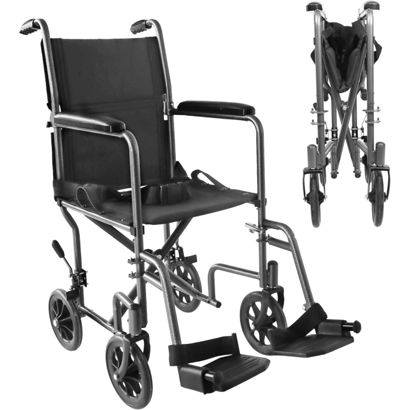 PEPE Mobility Silla de Ruedas Plegable Ligera
