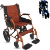 SILLA DE RUEDAS MOBICLINIC NARANJA
