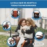 SILLA DE RUEDAS MOBICLINIC NARANJA