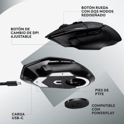 RATON LOGITECH GAMING G502