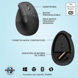 RATON LOGITECH ERGONOMICO