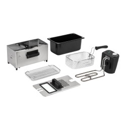 Freidora Jata JEFR1680, 2000 W, 3L - Inox