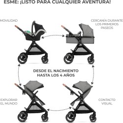 Carrito 3 en 1 Kinderkraft Esme