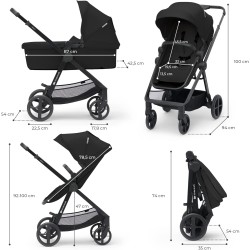 Carrito 3 en 1 Kinderkraft Newly