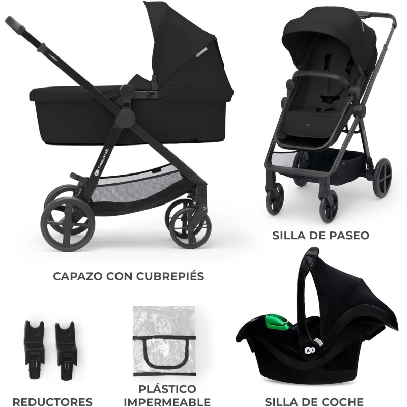 Carrito 3 en 1 Kinderkraft Newly