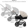 Carrito 3 en 1 kinderkraft moov 2 gris