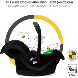 Carrito 3 en 1 kinderkraft moov 2 gris