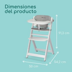 Trona BebeConfort Gris y Blanca