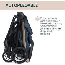 Silla de paseo azul
