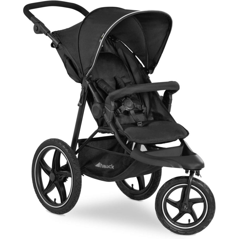 Silla de paseo negra 3 ruedas