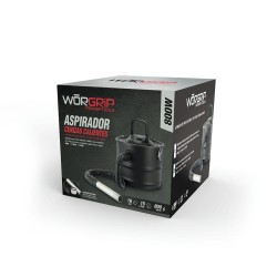 ASPIRADOR CENIZAS CALIENTES WORGRIP 800W 15 LITROS