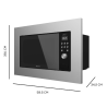 MICROONDAS 2000 BUILT STEEL BLACK