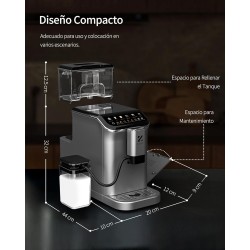 ZACHVO Cafetera Superautomática