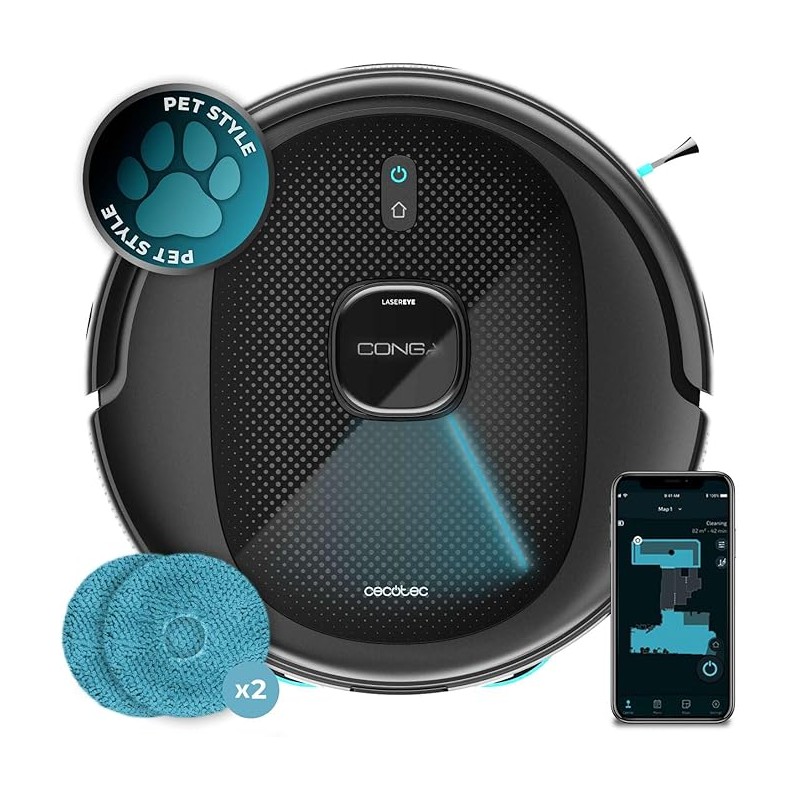 Cecotec Robot Aspirador Conga 9590 Spin