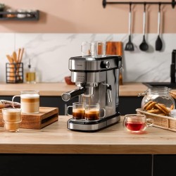 Cecotec Cafetera Express Cafelizzia 790 Steel Duo