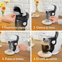 Bosch Cafetera multibebida Tassimo Happy Friendly